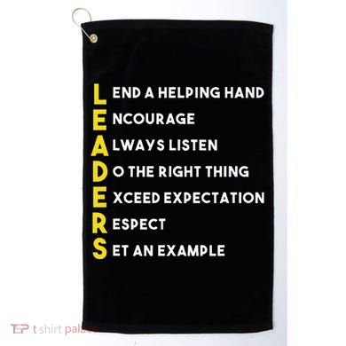 Leader Definition Leadership Office Teamwork Influencer Boss Golf Towel