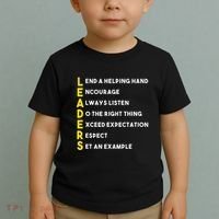 Leader Definition Leadership Office Teamwork Influencer Boss Toddler T-Shirt thumb 2