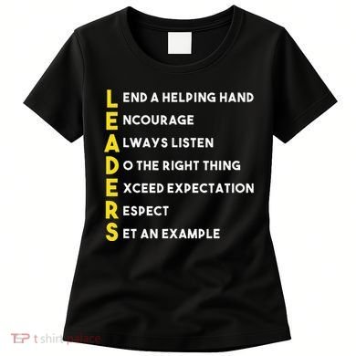 Leader Definition Leadership Office Teamwork Influencer Boss Women's T-Shirt