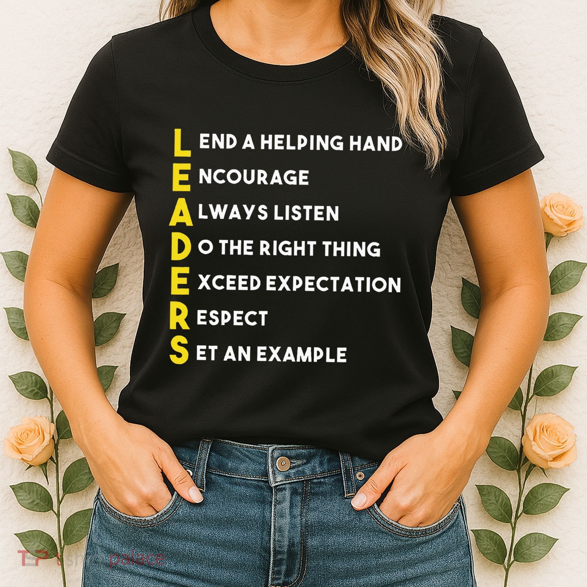 Leader Definition Leadership Office Teamwork Influencer Boss Women's T-Shirt