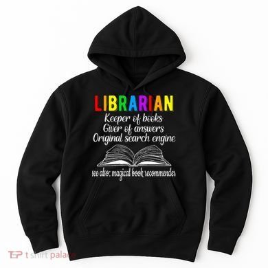 Librarian Definition Library Worker Day Hoodie