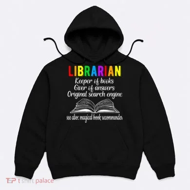 Librarian Definition Library Worker Day Hoodie