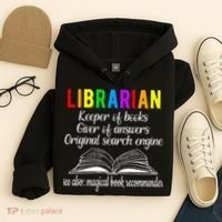Librarian Definition Library Worker Day Hoodie thumb 4