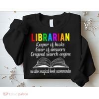 Librarian Definition Library Worker Day Sweatshirt thumb 2