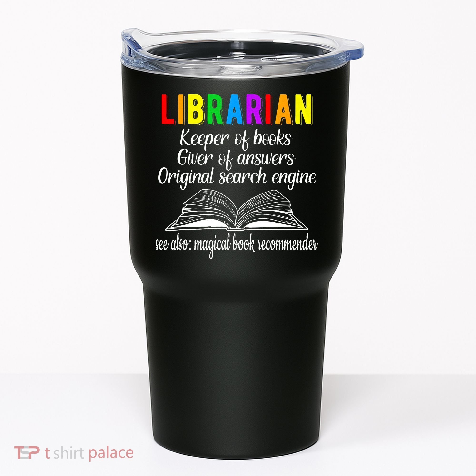 Librarian Definition Library Worker Day Tumbler
