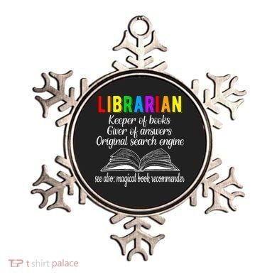 Librarian Definition Library Worker Day Ornament