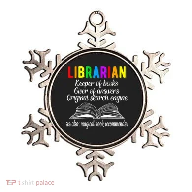 Librarian Definition Library Worker Day Ornament