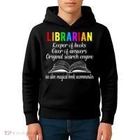 Librarian Definition Library Worker Day Kids Hoodie thumb 4