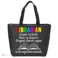 Librarian Definition Library Worker Day Tote Bag thumb 0