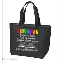 Librarian Definition Library Worker Day Tote Bag thumb 3