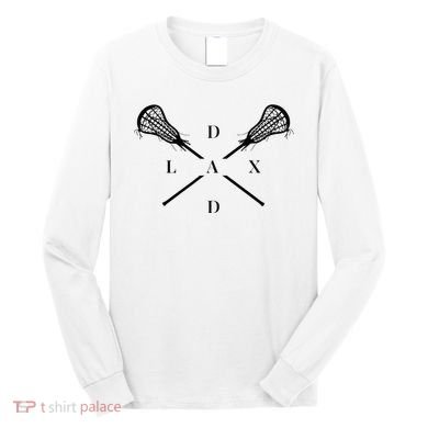 Lax Dad Lacrosse For Lacrosse Player Long Sleeve Shirt