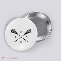 Lax Dad Lacrosse For Lacrosse Player Button thumb 0