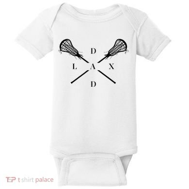 Lax Dad Lacrosse For Lacrosse Player Baby Bodysuit