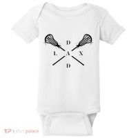 Lax Dad Lacrosse For Lacrosse Player Baby Bodysuit thumb 0