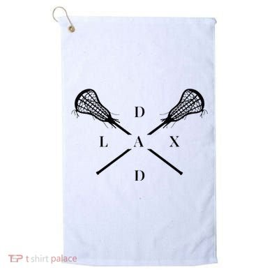 Lax Dad Lacrosse For Lacrosse Player Golf Towel