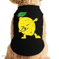 Lemon Dabbing Lemon Fruit Love Lemons Doggie Tank thumb 0