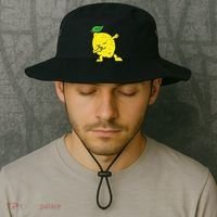 Lemon Dabbing Lemon Fruit Love Lemons Bucket Hat thumb 2