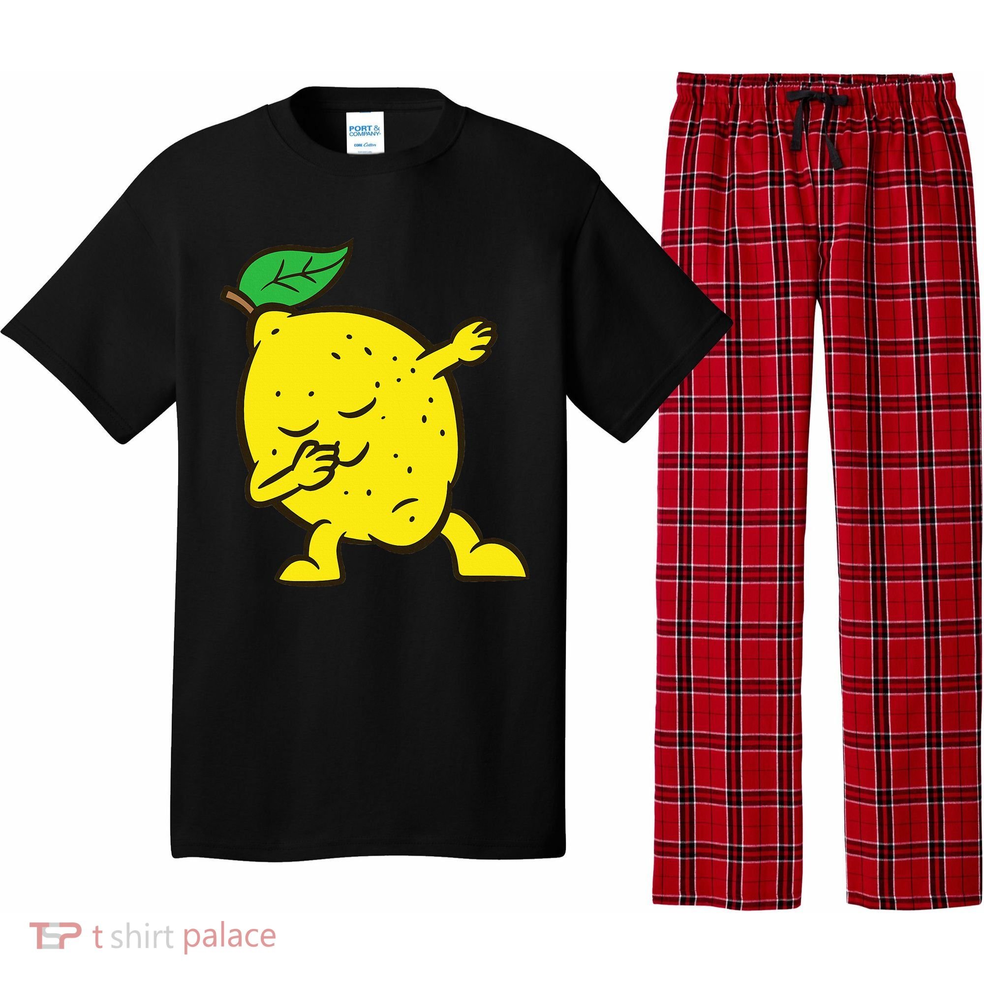 Lemon Dabbing Lemon Fruit Love Lemons Pajama Set