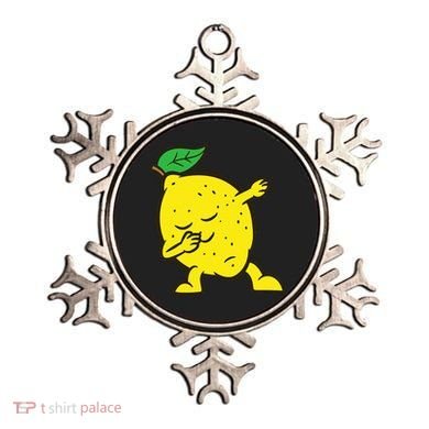 Lemon Dabbing Lemon Fruit Love Lemons Ornament