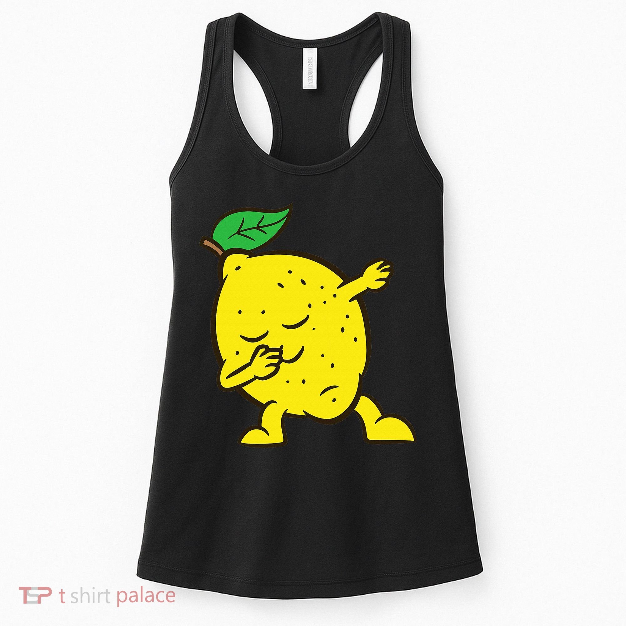 Lemon Dabbing Lemon Fruit Love Lemons Women's Tank Top