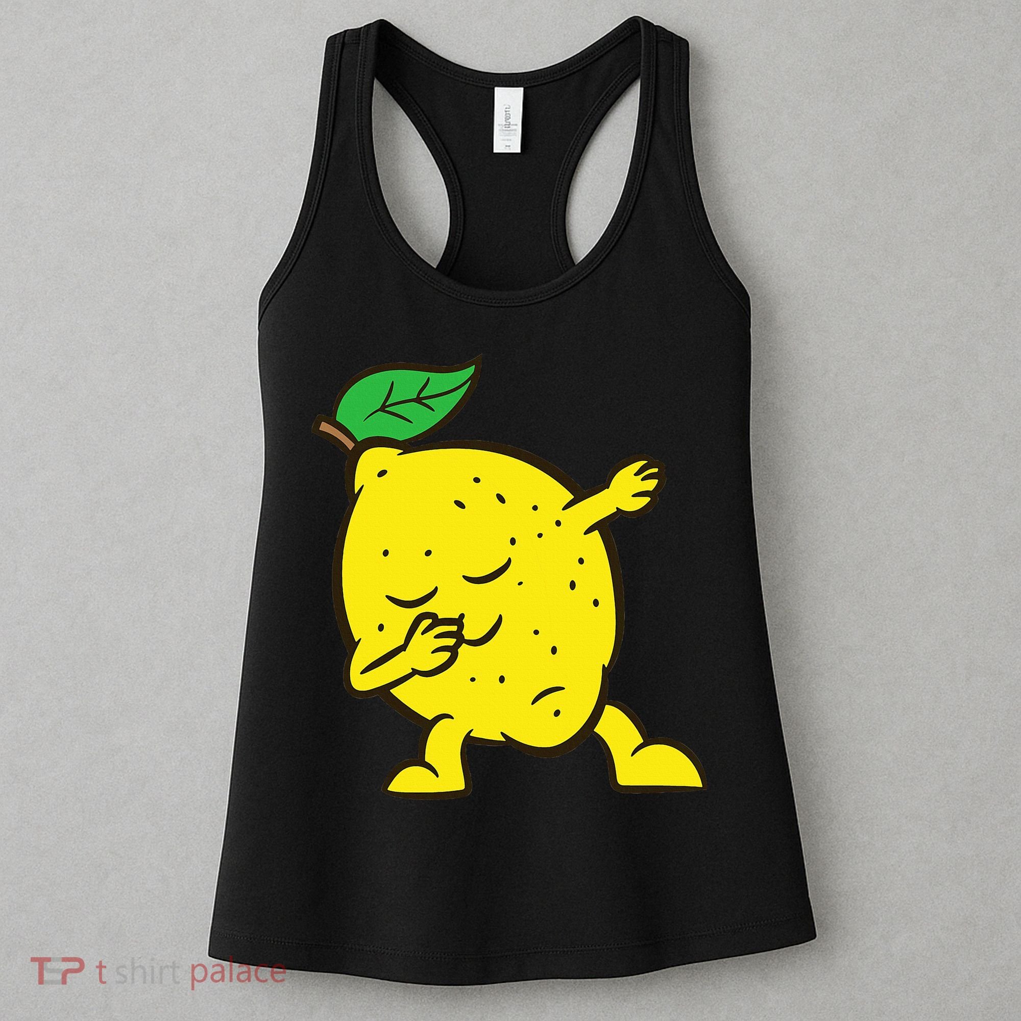 Lemon Dabbing Lemon Fruit Love Lemons Women's Tank Top