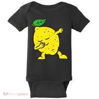 Lemon Dabbing Lemon Fruit Love Lemons Baby Bodysuit thumb 0