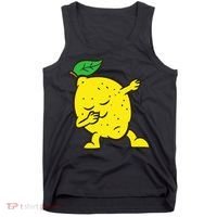 Lemon Dabbing Lemon Fruit Love Lemons Tank Top thumb 0