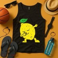 Lemon Dabbing Lemon Fruit Love Lemons Tank Top thumb 4