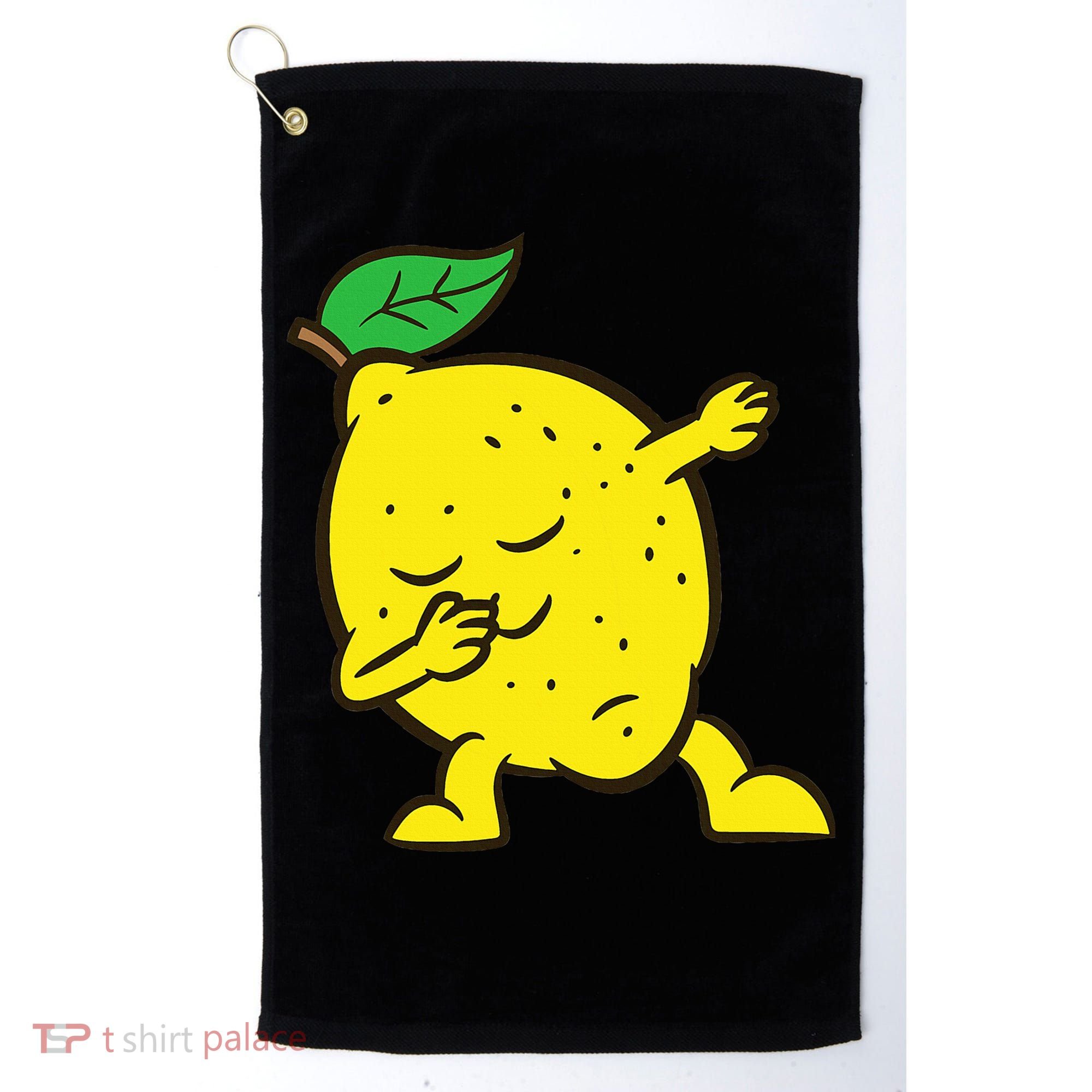 Lemon Dabbing Lemon Fruit Love Lemons Golf Towel