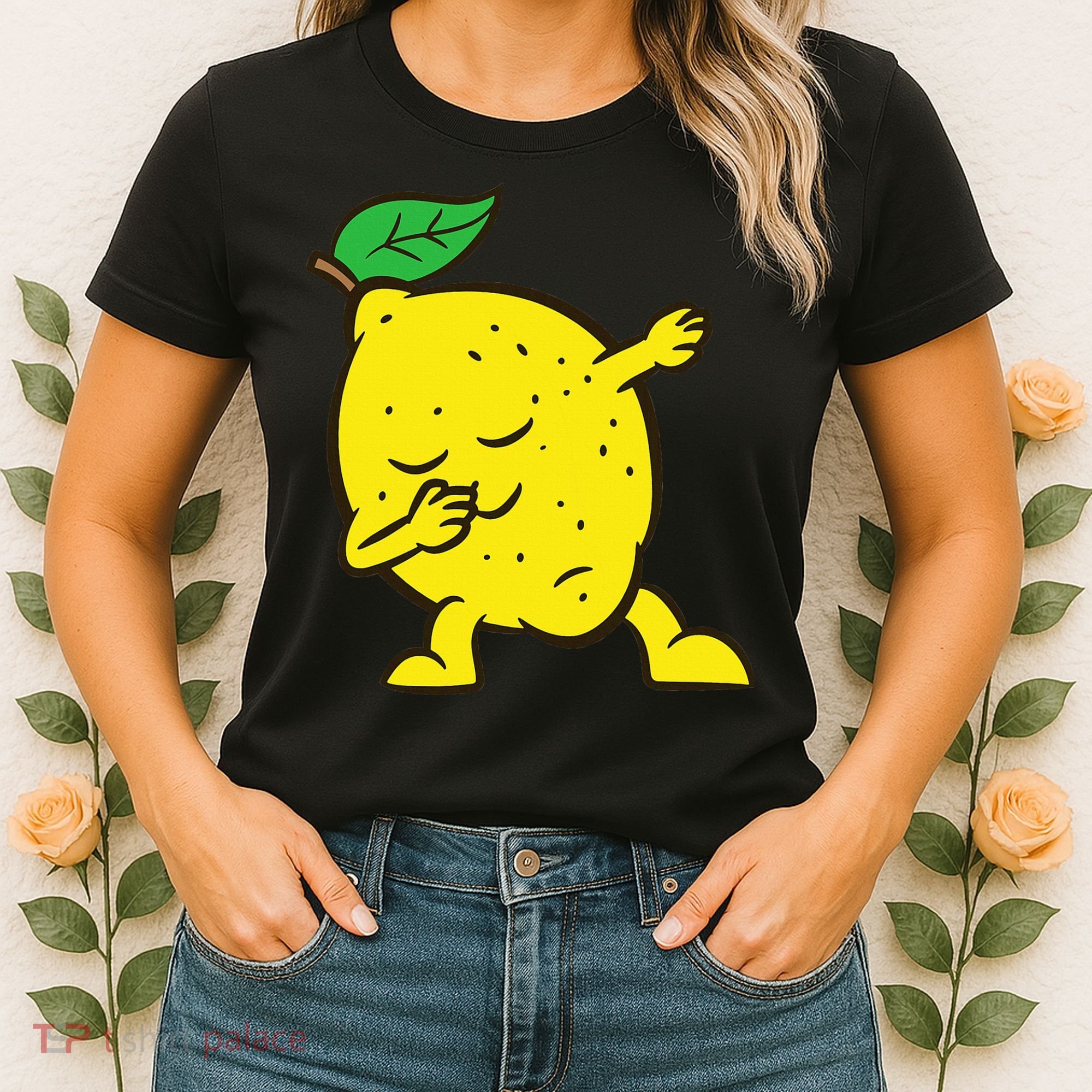 Lemon Dabbing Lemon Fruit Love Lemons Women's T-Shirt