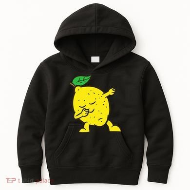 Lemon Dabbing Lemon Fruit Love Lemons Kids Hoodie