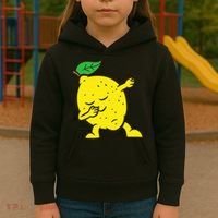 Lemon Dabbing Lemon Fruit Love Lemons Kids Hoodie thumb 3