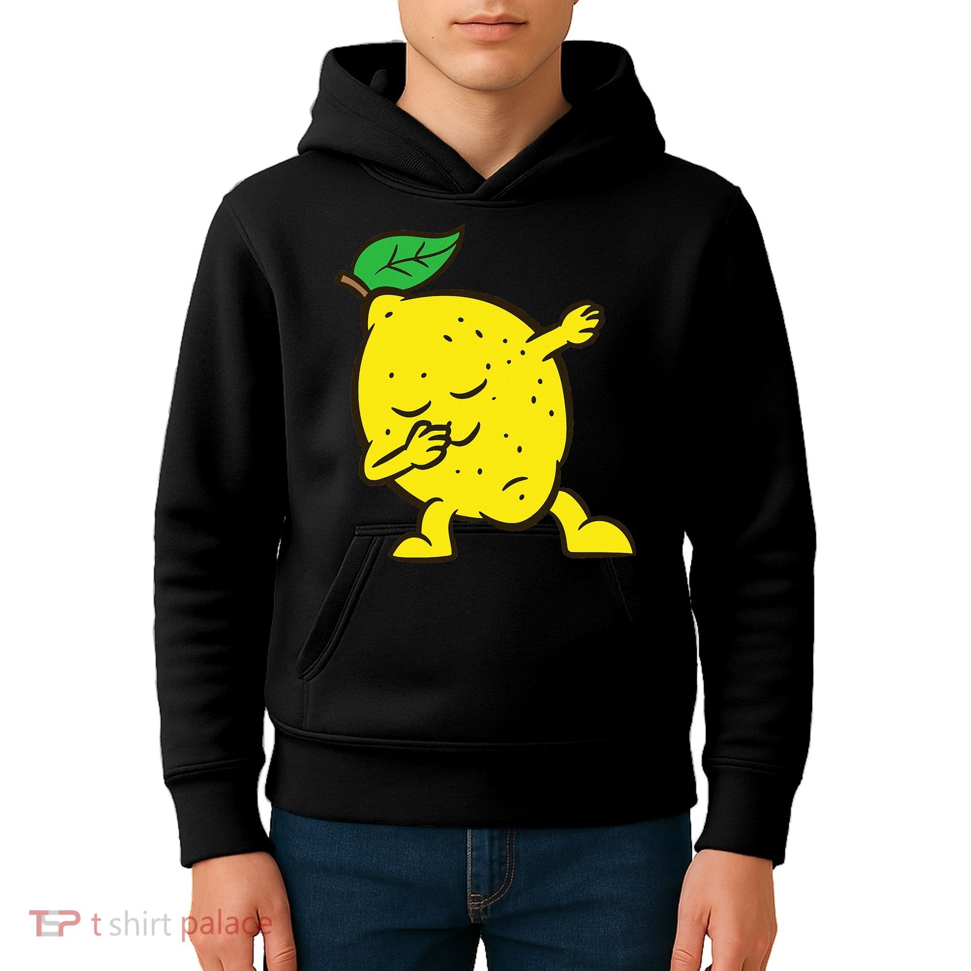 Lemon Dabbing Lemon Fruit Love Lemons Kids Hoodie