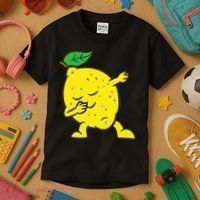 Lemon Dabbing Lemon Fruit Love Lemons Kids T-Shirt thumb 3
