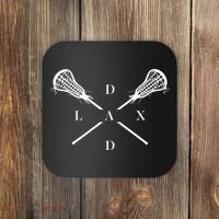 Lax Dad Lacrosse For Lacrosse Dad Coaster thumb 0