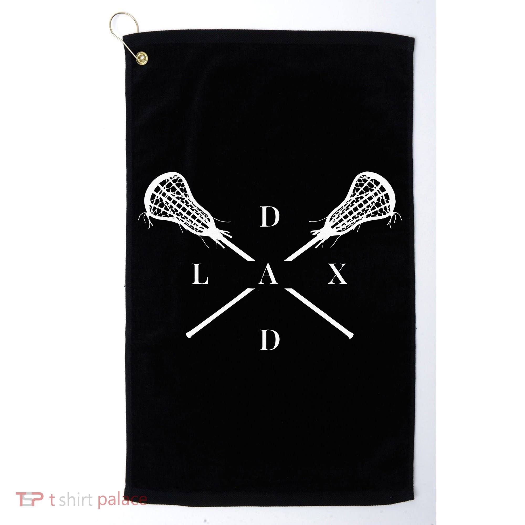 Lax Dad Lacrosse For Lacrosse Dad Golf Towel