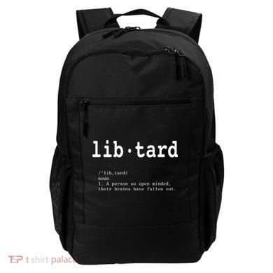 Libtard Definition Backpack