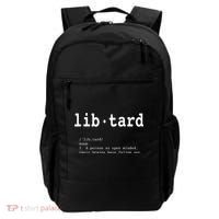 Libtard Definition Backpack thumb 0
