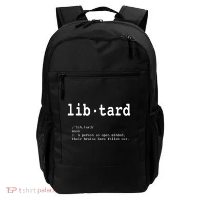 Libtard Definition Backpack