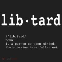 Libtard Definition Golf Towel thumb 3