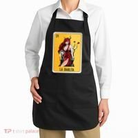 La Diablita Mexican Slang Chicano Bingo Cards Apron thumb 2