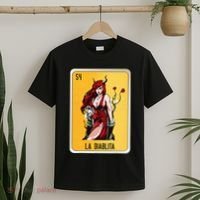La Diablita Mexican Slang Chicano Bingo Cards T-Shirt thumb 2