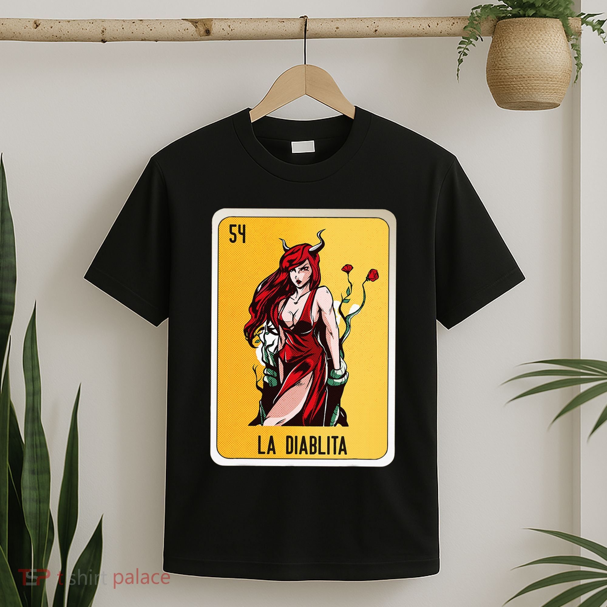 La Diablita Mexican Slang Chicano Bingo Cards T-Shirt