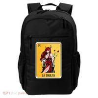 La Diablita Mexican Slang Chicano Bingo Cards Backpack thumb 0