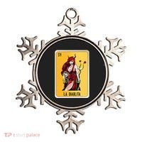 La Diablita Mexican Slang Chicano Bingo Cards Ornament thumb 0