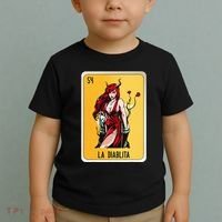 La Diablita Mexican Slang Chicano Bingo Cards Toddler T-Shirt thumb 2