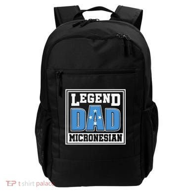 Legend Dad Micronesian Micronesia Flag Gift Father Day Backpack