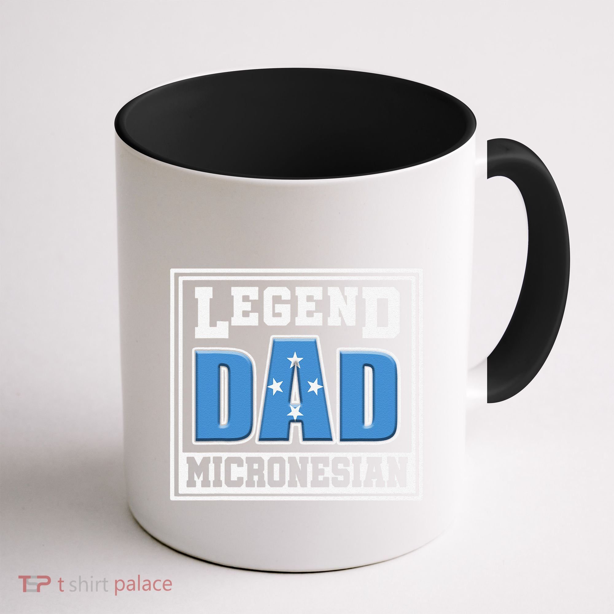 Legend Dad Micronesian Micronesia Flag Gift Father Day Coffee Mug