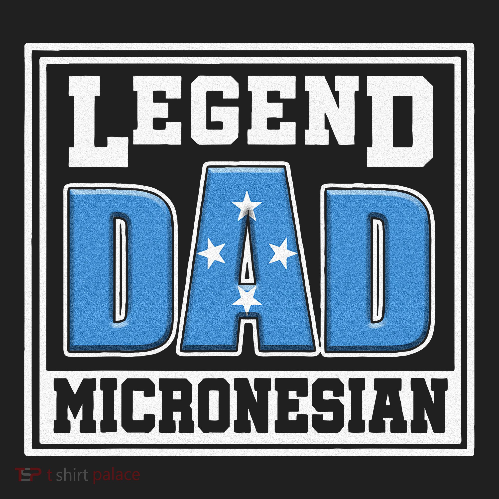 Legend Dad Micronesian Micronesia Flag Gift Father Day Beanie