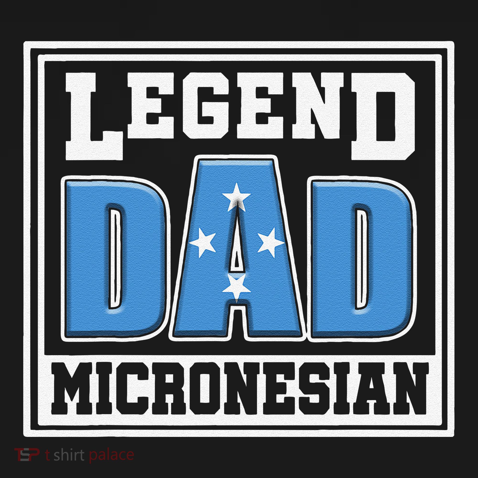 Legend Dad Micronesian Micronesia Flag Gift Father Day Pajama Set